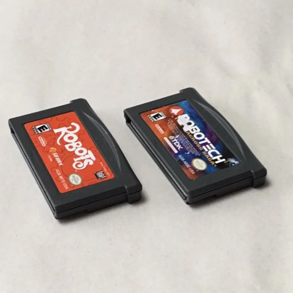 Robotech The Macross Saga Nintendo Gameboy Advance Game & Robots GBA Tested